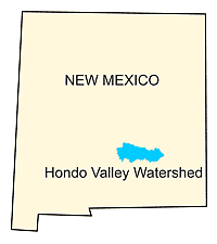 Map of New Mexico